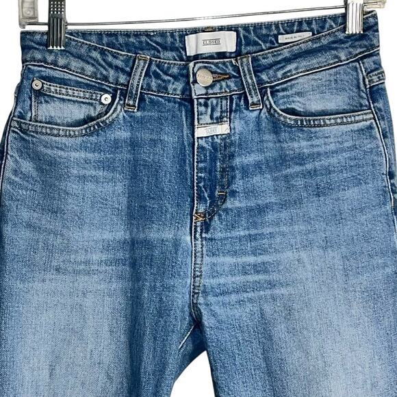 Closed Baker High Jeans Size 25 Made in Italy Candiani Denim High Rise Skinny - Picture 2 of 9